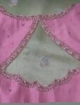 pure silk hand embroidery blouse/light pink maggam blouse/pink hand embroidered blouse/pink ready made blouse zardosi/pink maggam blouse usa