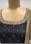 Black Anarkali suit usa/anarkali kurta elbow sleeve/purple anarkali dupatta/pink anarkali/Indian dresses/purple anarkali with dupatta usa