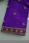 Purple hand embroidery blouse/saree maggam work blouse/purple saree blouse/purple hand embroidered blouse/ready made blouse zardosi/voggish