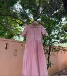 Pink Anarkali Suit:Hand Embroidered Indian Dress, soft net anarkali,hand embroidered anarkali dress,pink anarkali dress/Indian anarkali dres