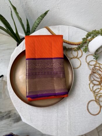 Pure handloom kanjeevaram silk saree with blouse |traditional saree with readymade blouse| sarees bridal kanjeevaram saree/wedding saree