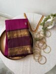 Pure handloom kanjeevaram silk saree with blouse |traditional saree with readymade blouse| sarees USA/bridal kanjeevaram saree/wedding saree
