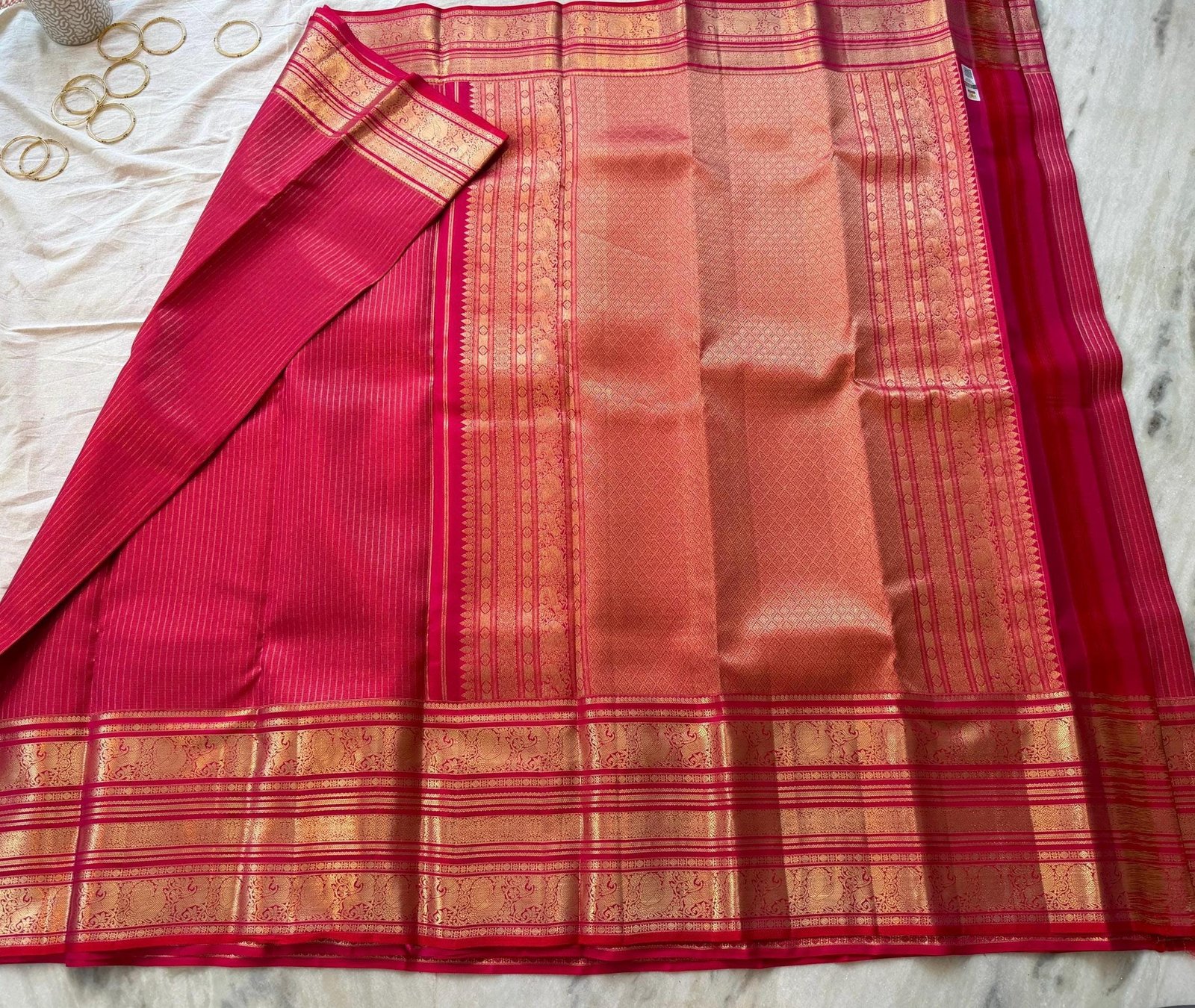 Pure handloom kanjeevaram silk saree with blouse |traditional saree with readymade blouse| sarees USA/bridal kanjeevaram saree/wedding saree