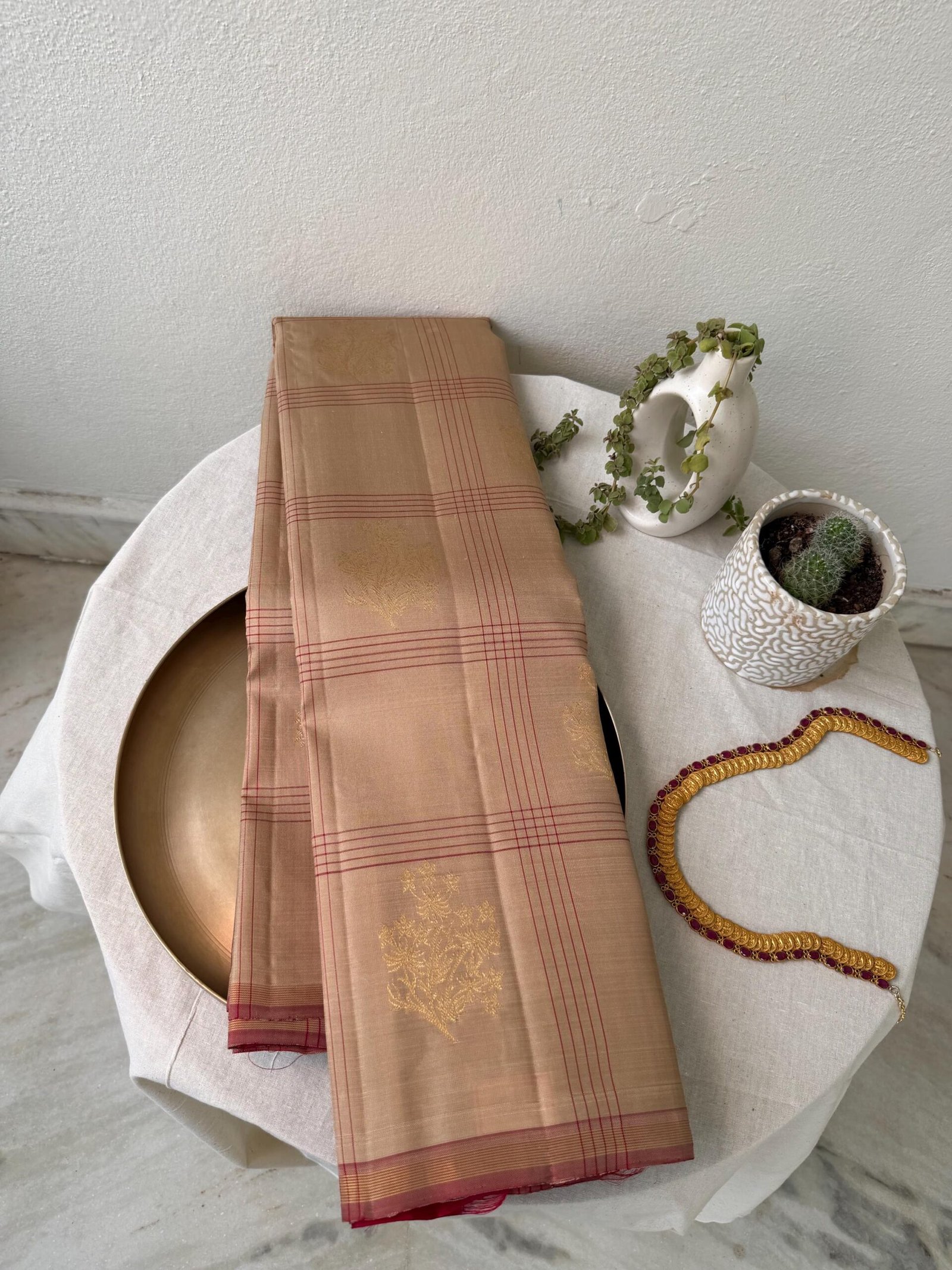 Pure handloom kanjeevaram silk saree with blouse |traditional saree with readymade blouse| sarees USA/bridal kanjeevaram saree/wedding saree