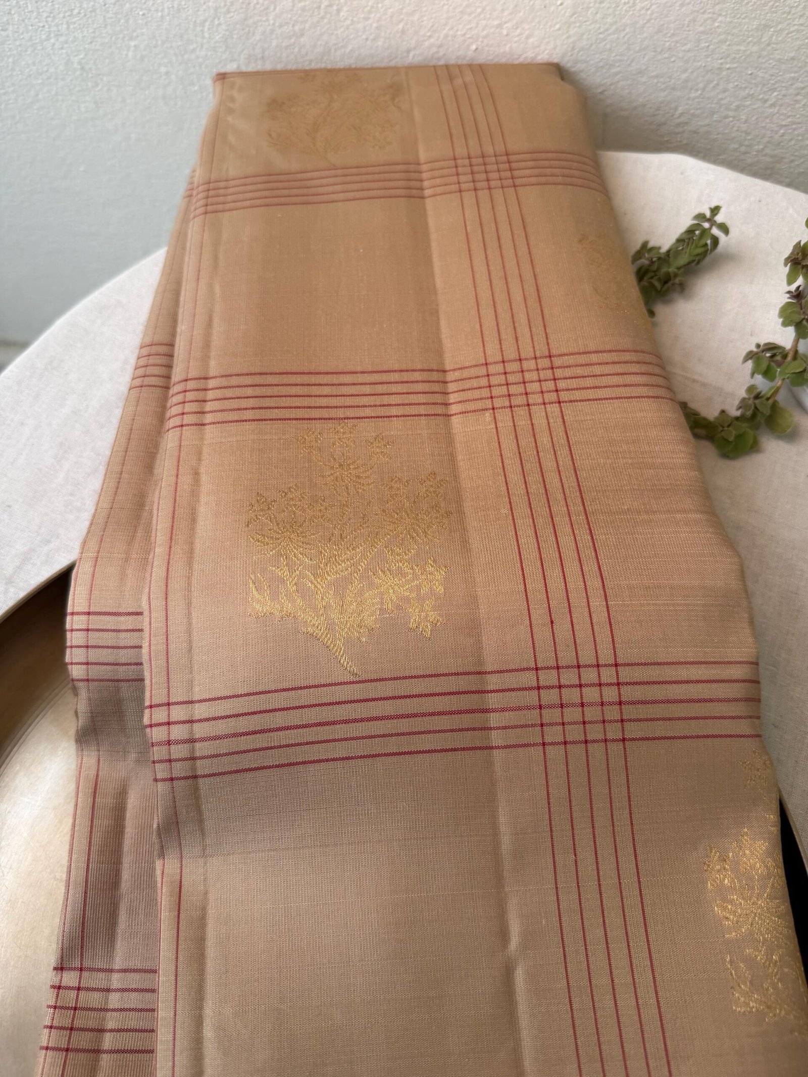Pure handloom kanjeevaram silk saree with blouse |traditional saree with readymade blouse| sarees USA/bridal kanjeevaram saree/wedding saree