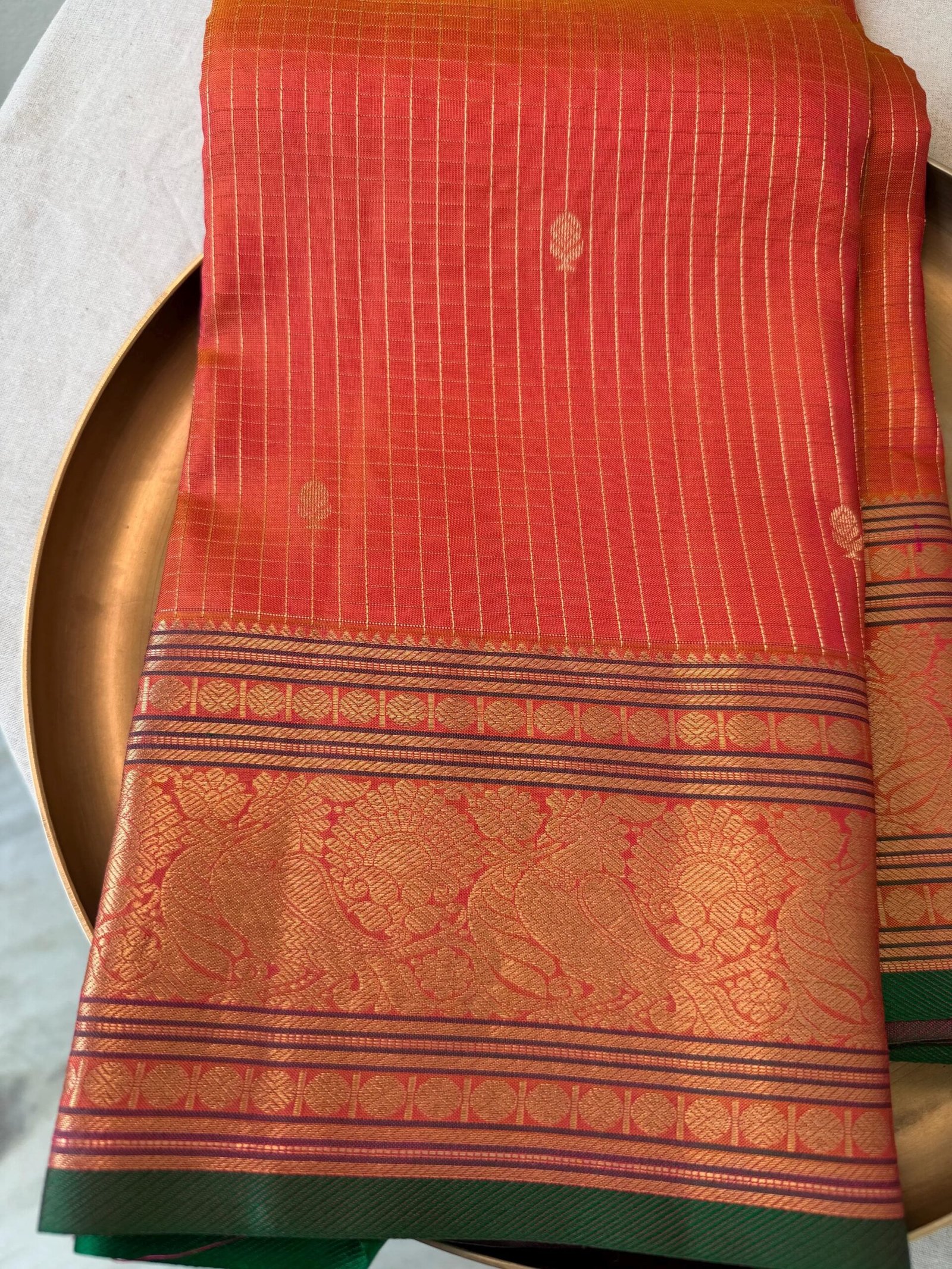 Pure handloom kanjeevaram silk saree with blouse |traditional saree with readymade blouse| sarees USA/bridal kanjeevaram saree/wedding saree