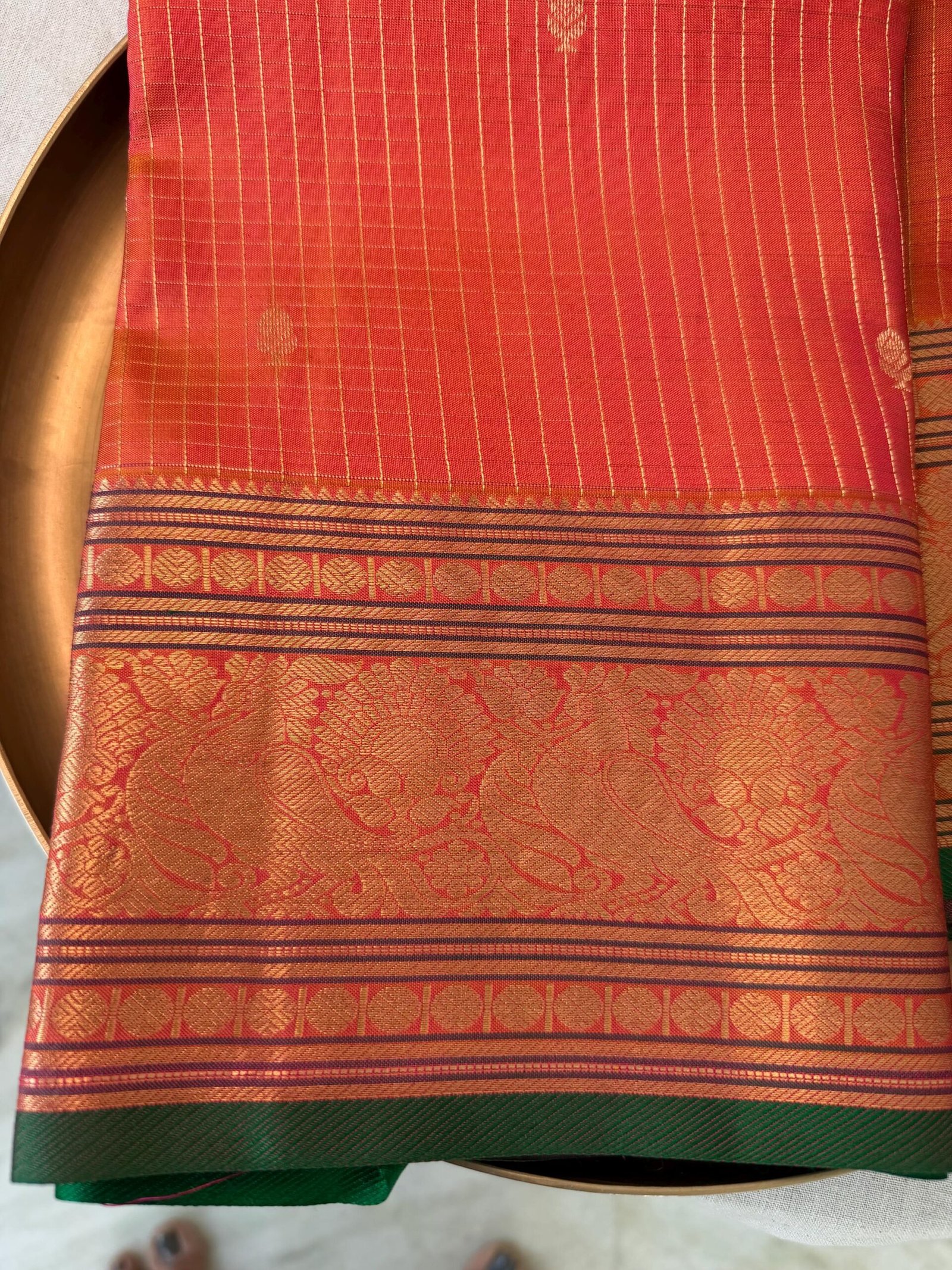 Pure handloom kanjeevaram silk saree with blouse |traditional saree with readymade blouse| sarees USA/bridal kanjeevaram saree/wedding saree