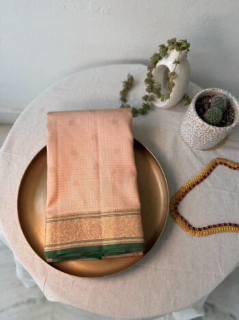 Pure handloom kanjeevaram silk saree with blouse |traditional saree with readymade blouse| sarees USA/bridal kanjeevaram saree/wedding saree