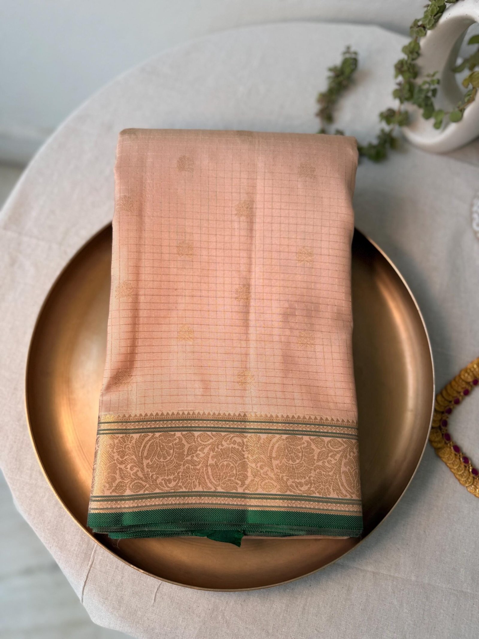 Pure handloom kanjeevaram silk saree with blouse |traditional saree with readymade blouse| sarees USA/bridal kanjeevaram saree/wedding saree