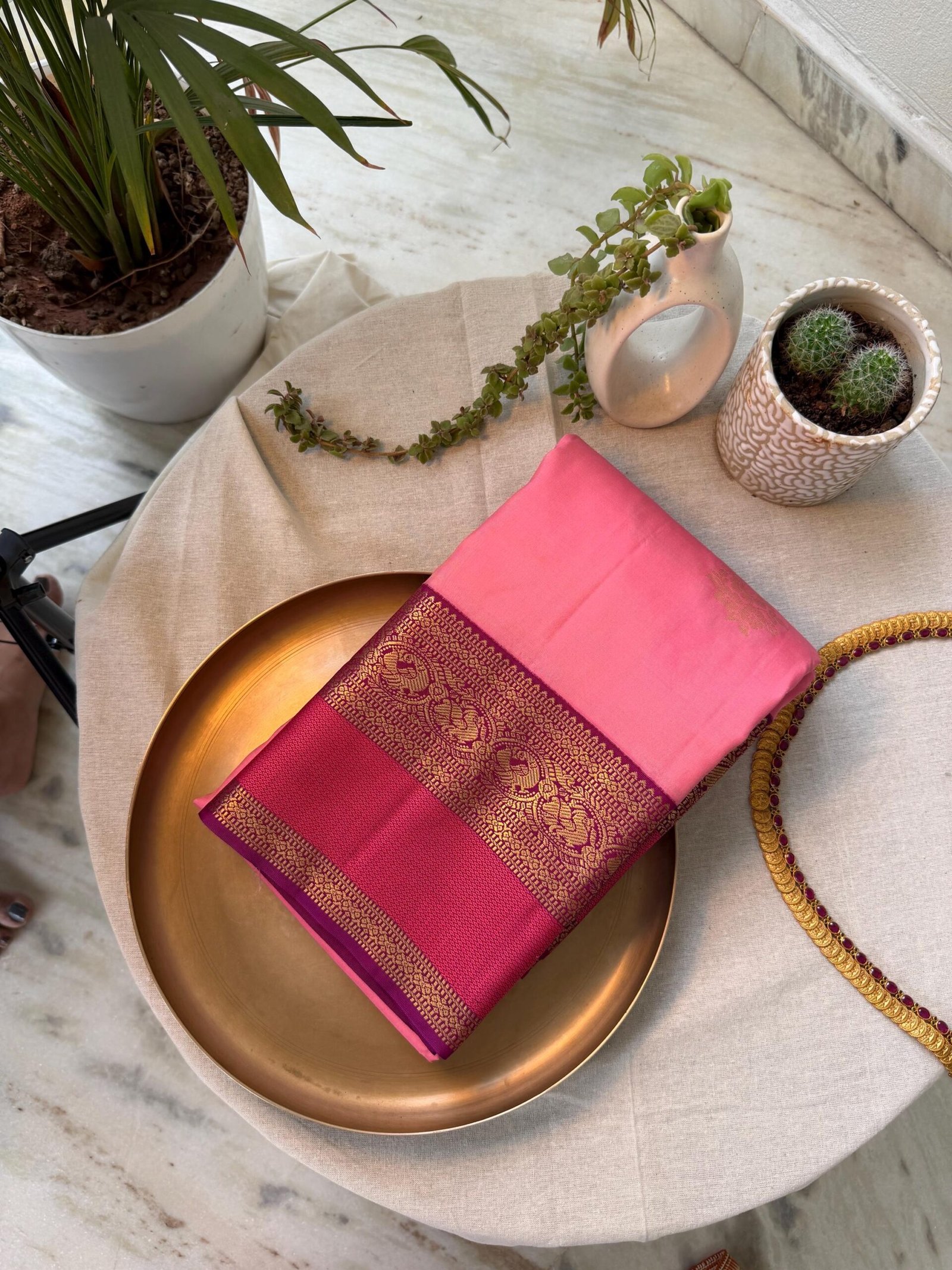 Pure handloom kanjeevaram silk saree with blouse |traditional saree with readymade blouse| sarees USA/bridal kanjeevaram saree/wedding saree