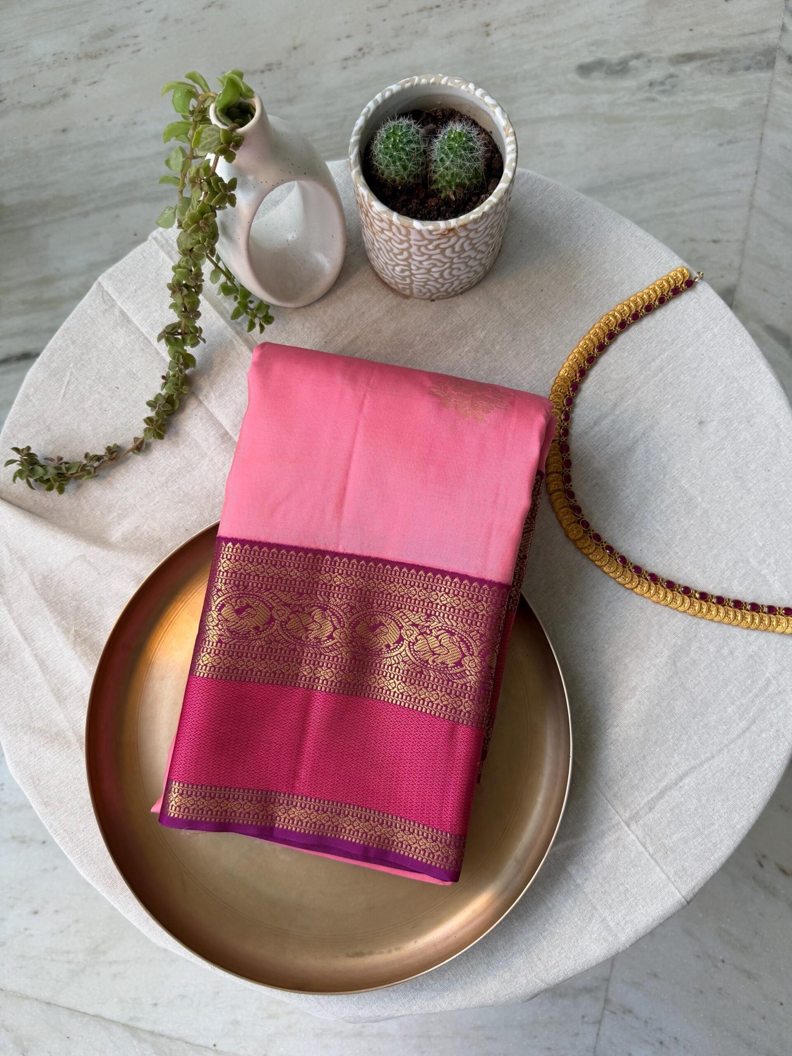 Pure handloom kanjeevaram silk saree with blouse |traditional saree with readymade blouse| sarees USA/bridal kanjeevaram saree/wedding saree
