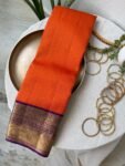 Pure handloom kanjeevaram silk saree with blouse |traditional saree with readymade blouse| sarees USA/bridal kanjeevaram saree/wedding saree
