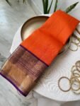 Pure handloom kanjeevaram silk saree with blouse |traditional saree with readymade blouse| sarees USA/bridal kanjeevaram saree/wedding saree
