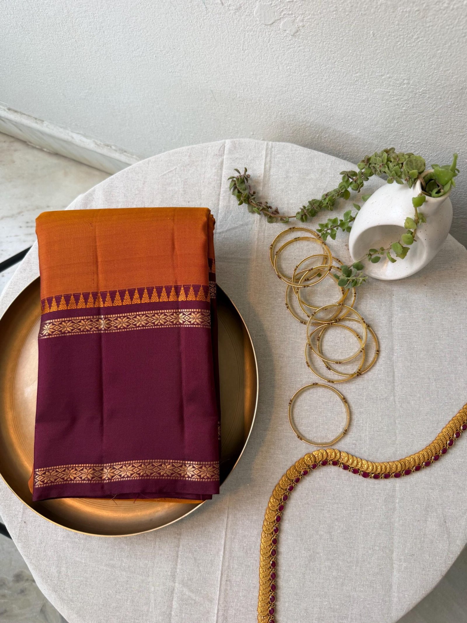 Pure handloom kanjeevaram silk saree with blouse |traditional saree with readymade blouse| sarees USA/bridal kanjeevaram saree/wedding saree