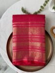 Pure handloom kanjeevaram silk saree with blouse |traditional saree with readymade blouse| sarees USA/bridal kanjeevaram saree/wedding saree