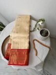 Pure handloom kanjeevaram silk saree with blouse |traditional saree with readymade blouse| sarees USA/bridal kanjeevaram saree/wedding saree