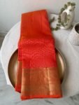 Pure handloom kanjeevaram silk saree with blouse |traditional saree with readymade blouse| sarees USA/bridal kanjeevaram saree/wedding saree