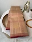 Pure handloom kanjeevaram silk saree with blouse |traditional saree with readymade blouse| sarees USA/bridal kanjeevaram saree/wedding saree