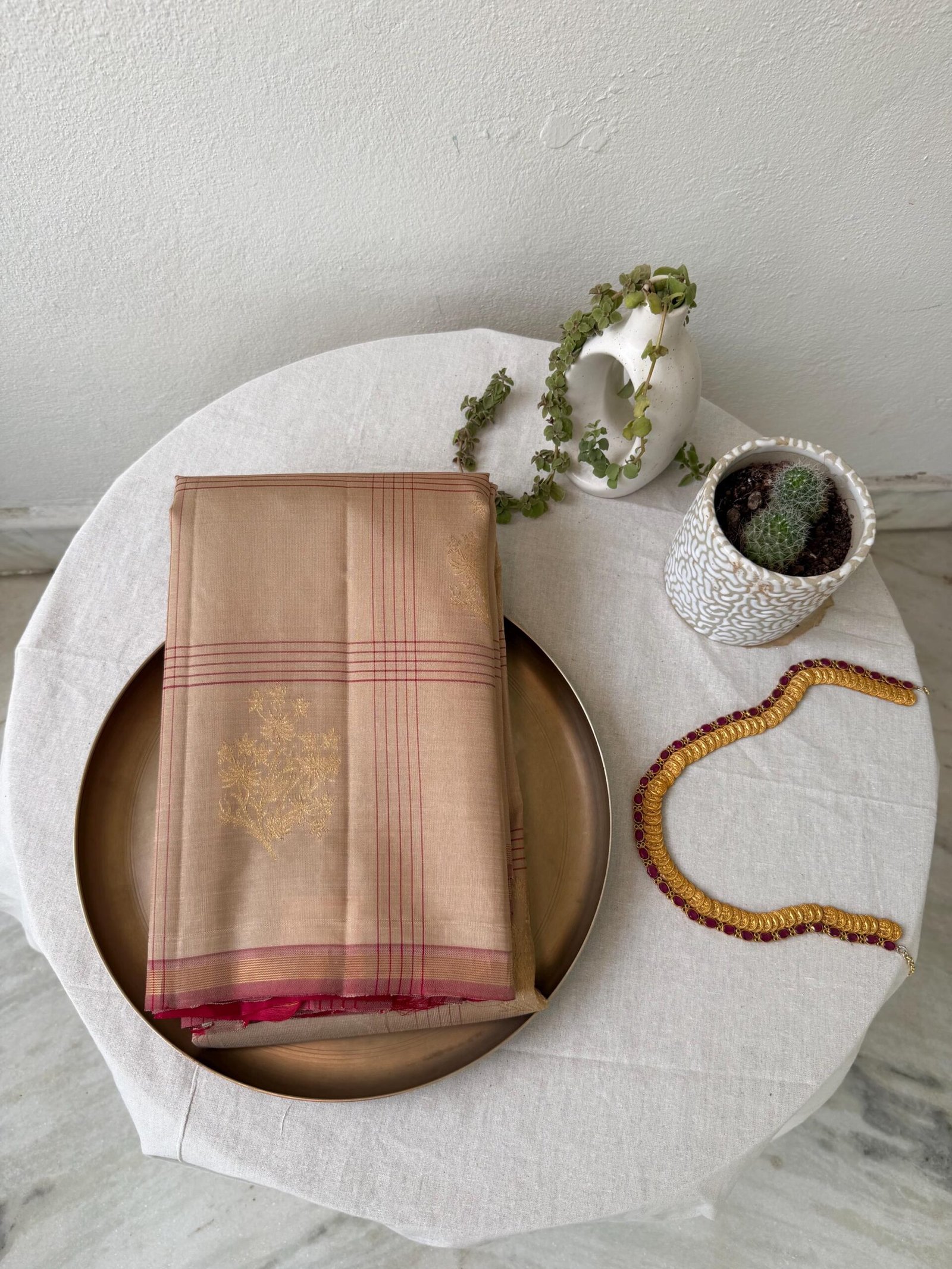 Pure handloom kanjeevaram silk saree with blouse |traditional saree with readymade blouse| sarees USA/bridal kanjeevaram saree/wedding saree