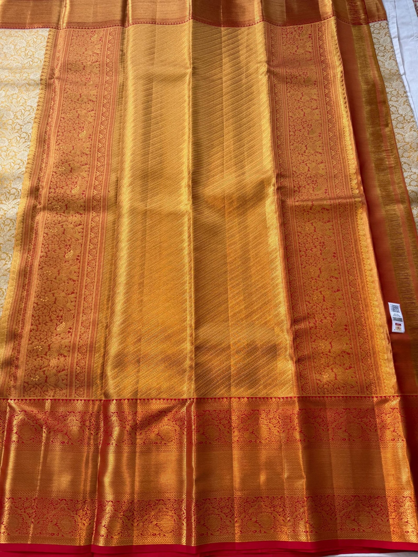 Pure handloom kanjeevaram silk saree with blouse |traditional saree with readymade blouse| sarees USA/bridal kanjeevaram saree/wedding saree